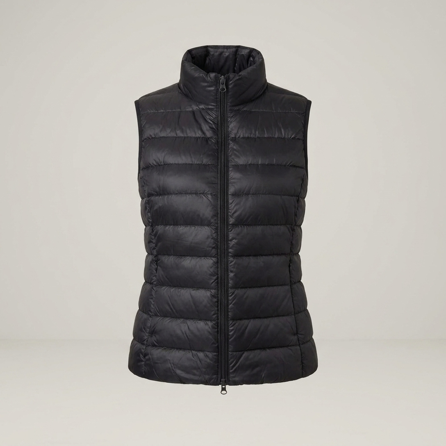 PLUXSTYLE::numise::belgrave-slim-fit-puffer-vest::pack-black