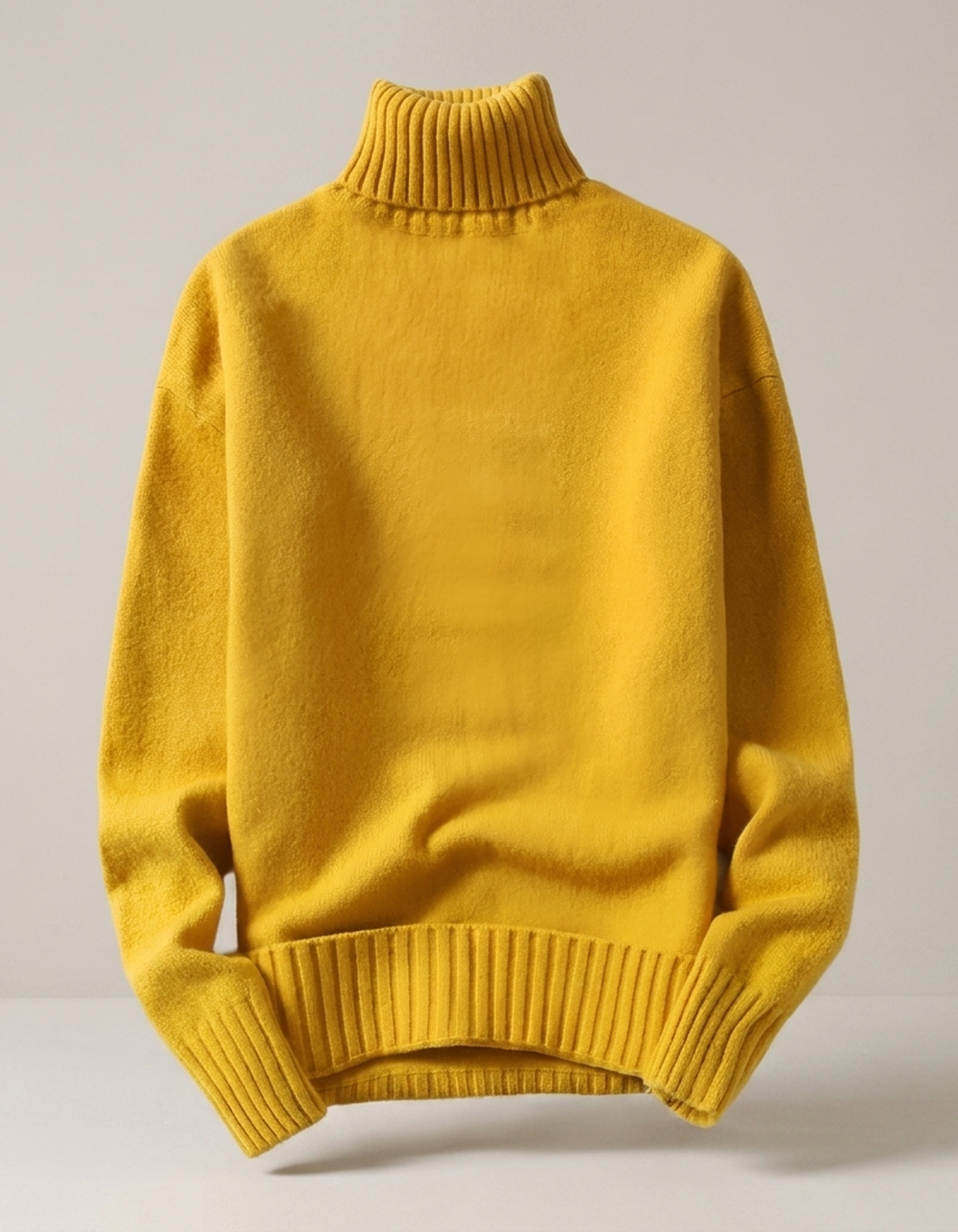 PLUXSTYLE::numise::adrien-straight-fit-turtleneck-sweater::pack-yellow