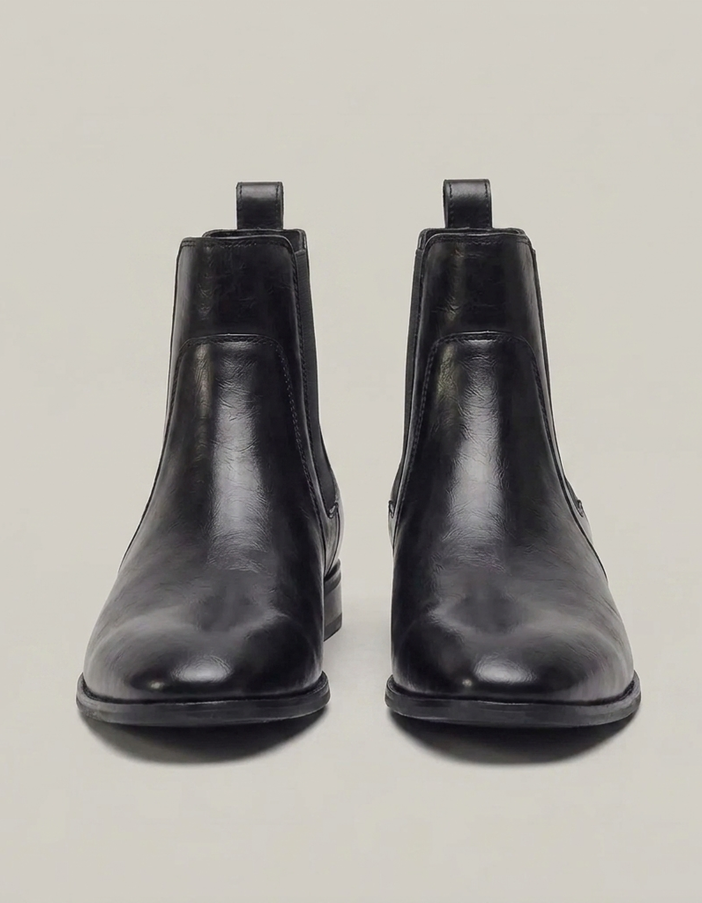 PLUXSTYLE::numise::mens-sleek-slip-on-chelsea-boots::pack-black