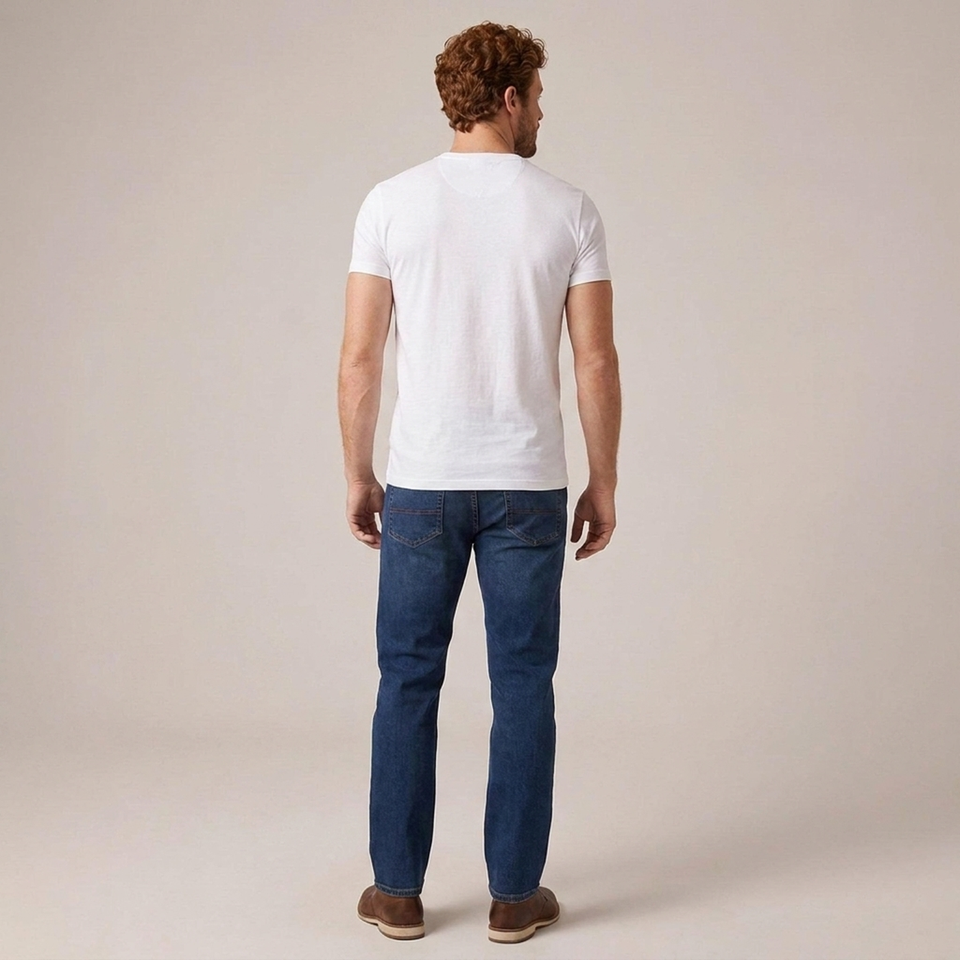 PLUXSTYLE::numise::mens-streamlined-henley-top::back
