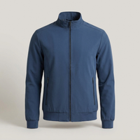 PLUXSTYLE::numise::mens-zip-front-parka::pack-blue
