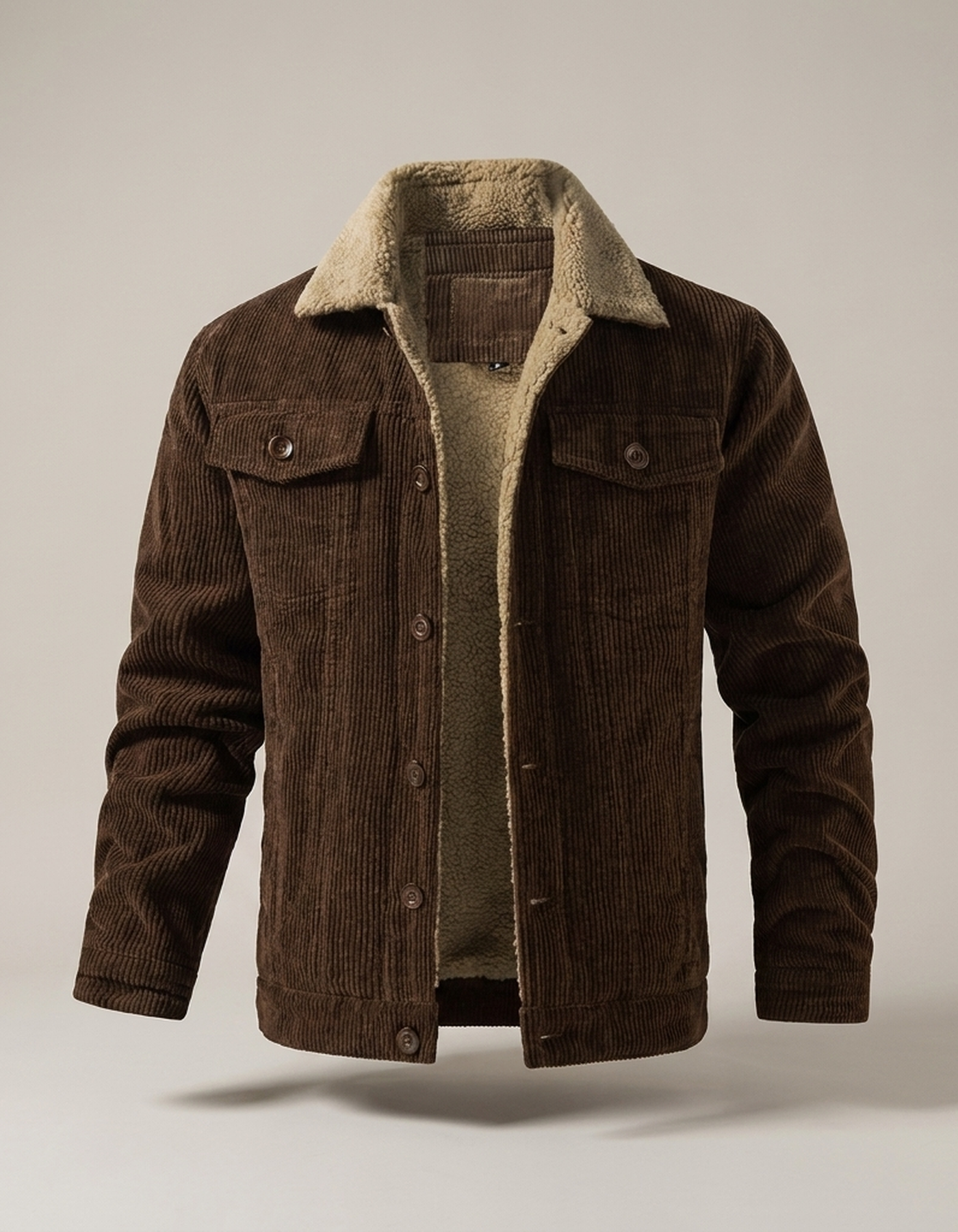 PLUXSTYLE::numise::everyday-quilted-parka::pack-brown