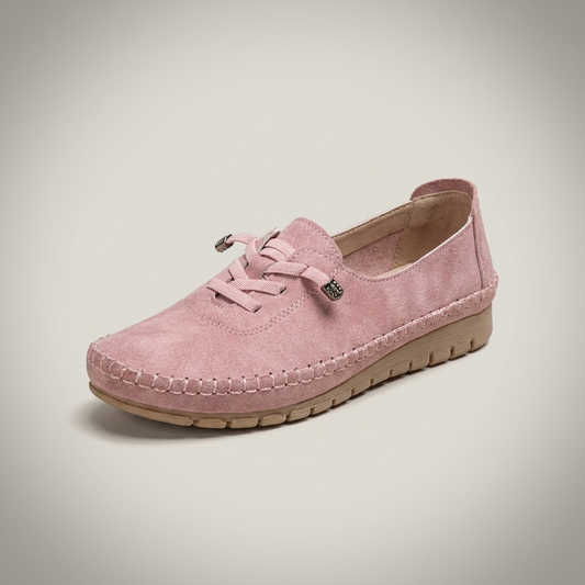 PLUXSTYLE::numise::womens-flexible-walking-loafers::closeup-hero