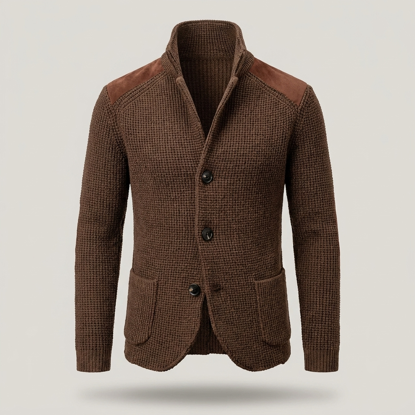 PLUXSTYLE::numise::mens-tailored-fit-parka::pack-brown