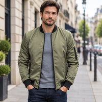 Classic Fit Bomber Jacket