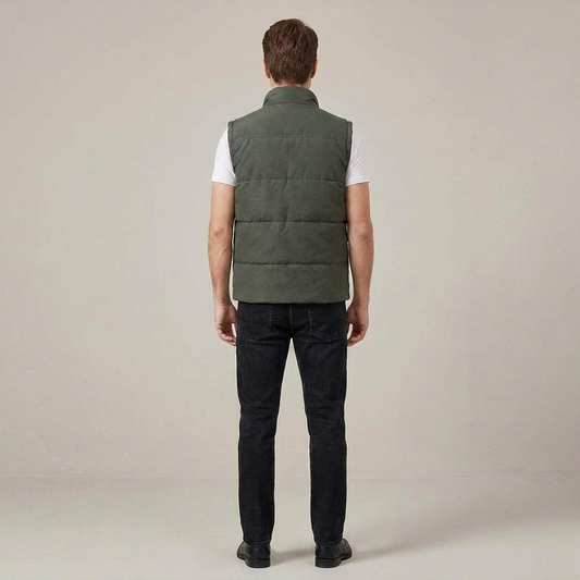 PLUXSTYLE::numise::mens-lightweight-everyday-vest::back