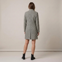 PLUXSTYLE::numise::womens-single-button-parka::back