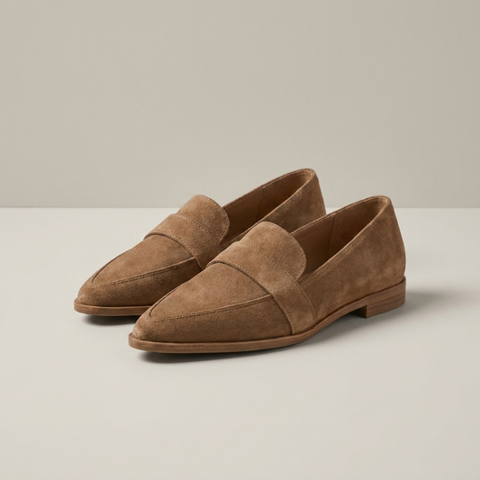 PLUXSTYLE::numise::helen-supportive-loafers::closeup-detail