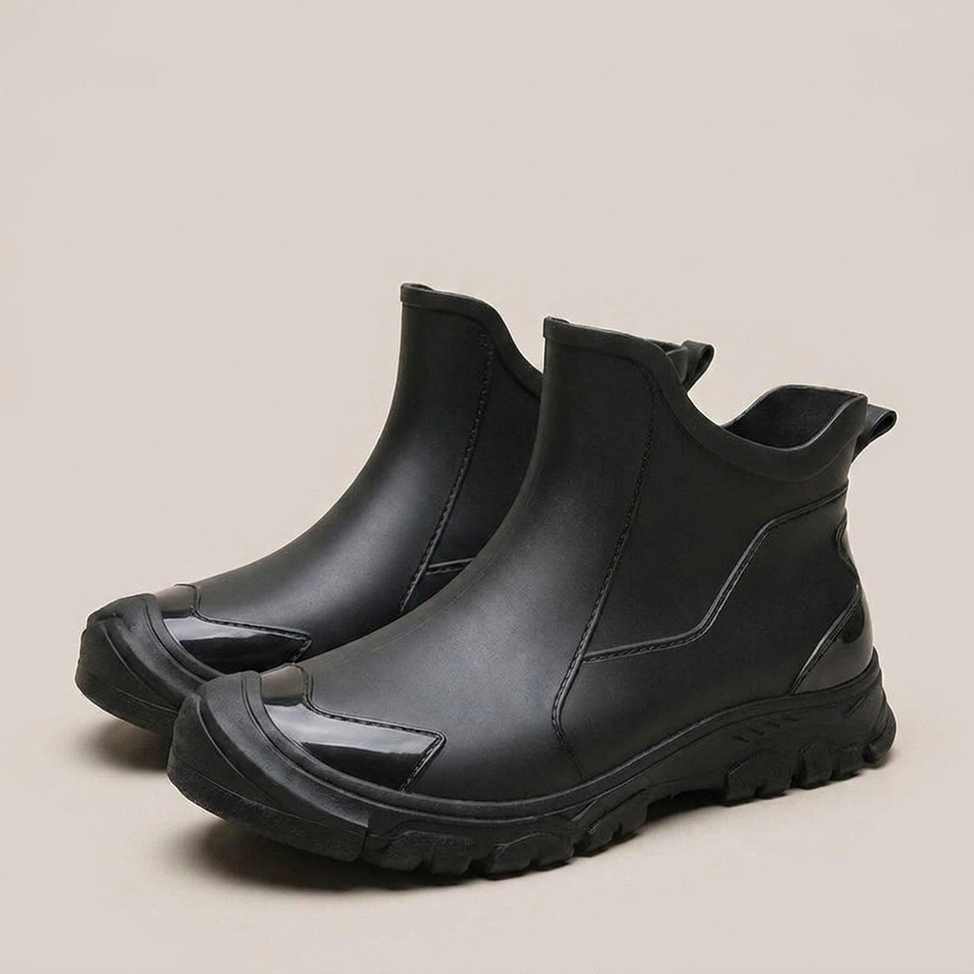 PLUXSTYLE::numise::arthur-knee-high-rain-boots::closeup-detail