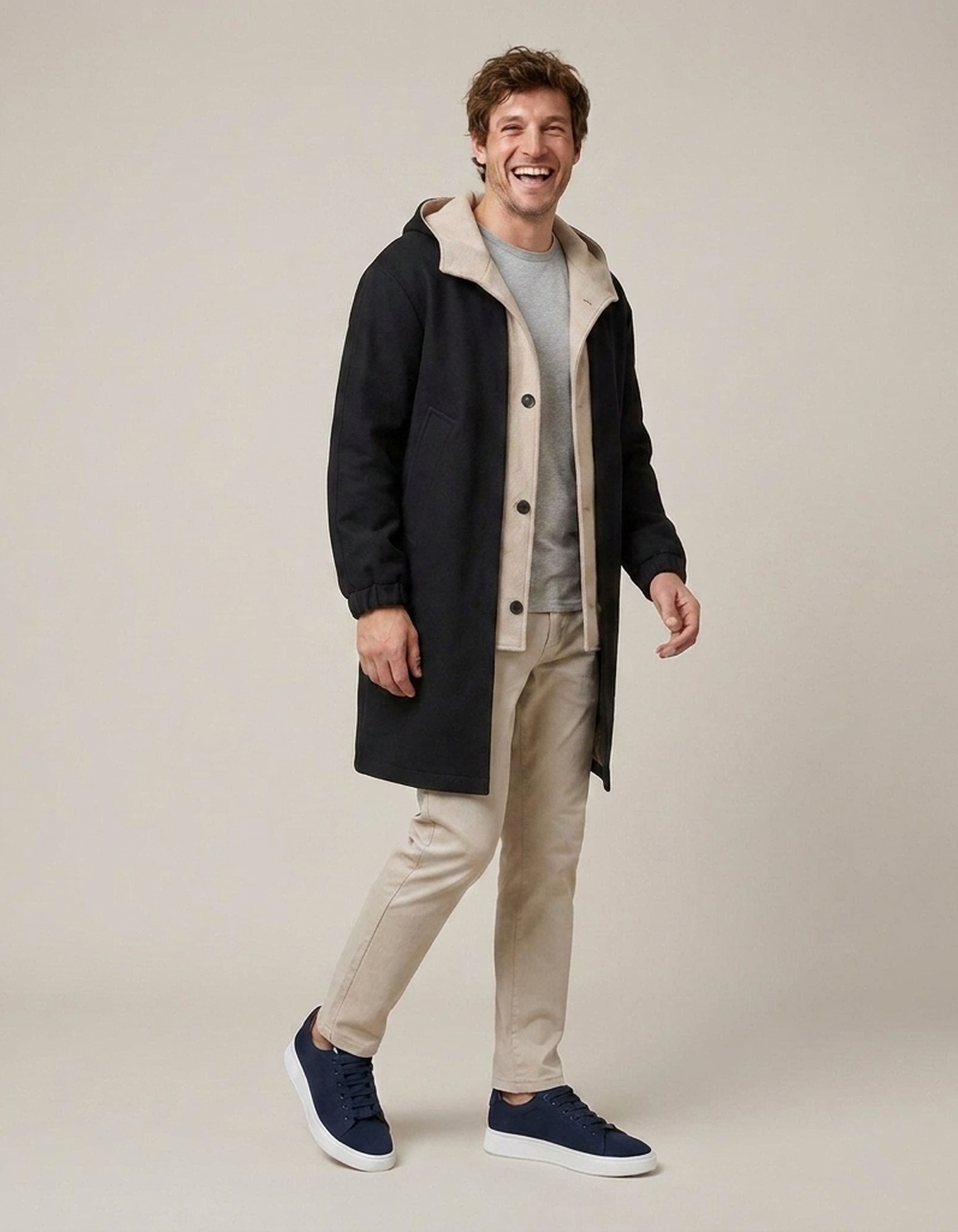 PLUXSTYLE::numise::mens-longline-hooded-parka-1::front