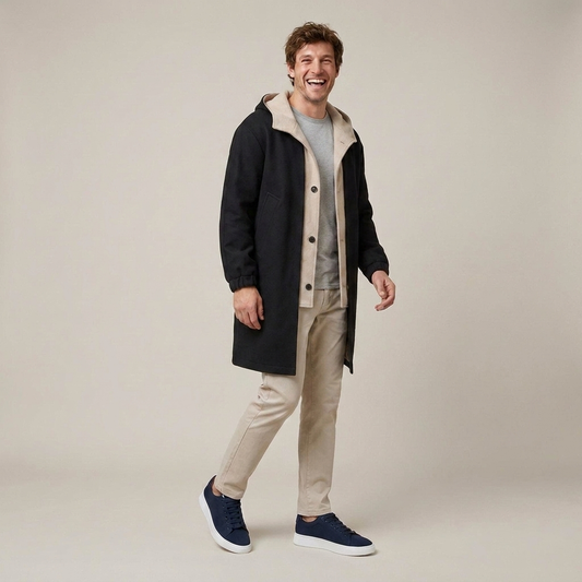 PLUXSTYLE::numise::mens-longline-hooded-parka-1::front
