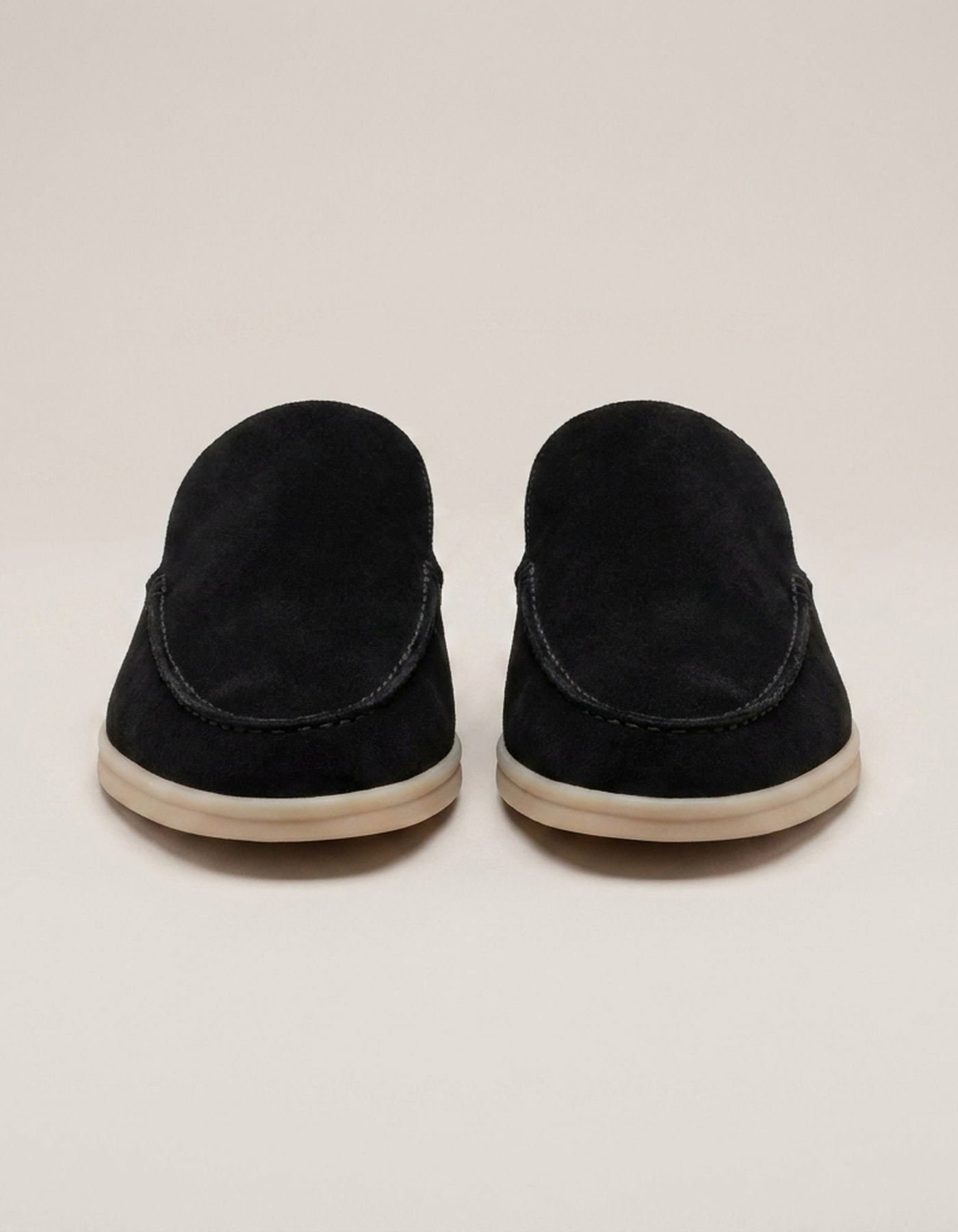 PLUXSTYLE::numise::mens-moc-toe-backless-loafers::pack-black