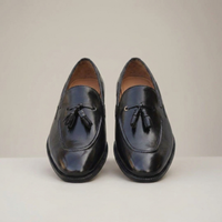 PLUXSTYLE::numise::adam-black-tassel-loafers::pack-black