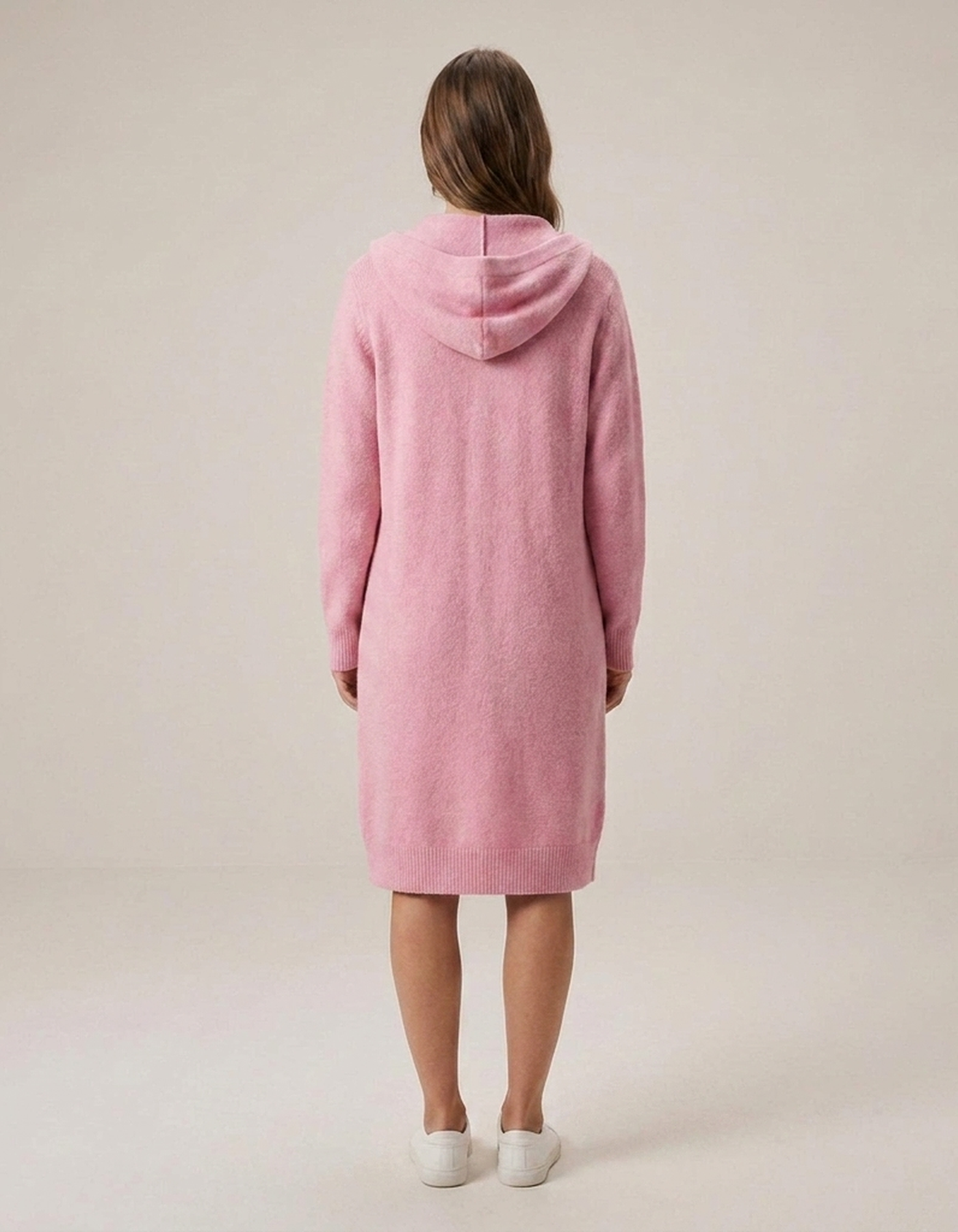 PLUXSTYLE::numise::aliva-relaxed-longline-cardigan::back