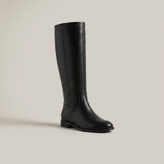 PLUXSTYLE::numise::camila-sleek-knee-high-boots::closeup-hero