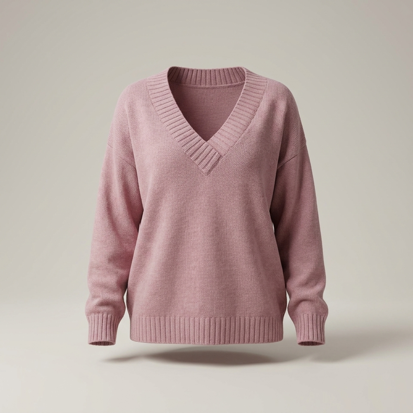 PLUXSTYLE::numise::celestia-relaxed-turtleneck-sweater::pack-pink
