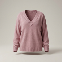 PLUXSTYLE::numise::celestia-relaxed-turtleneck-sweater::pack-pink
