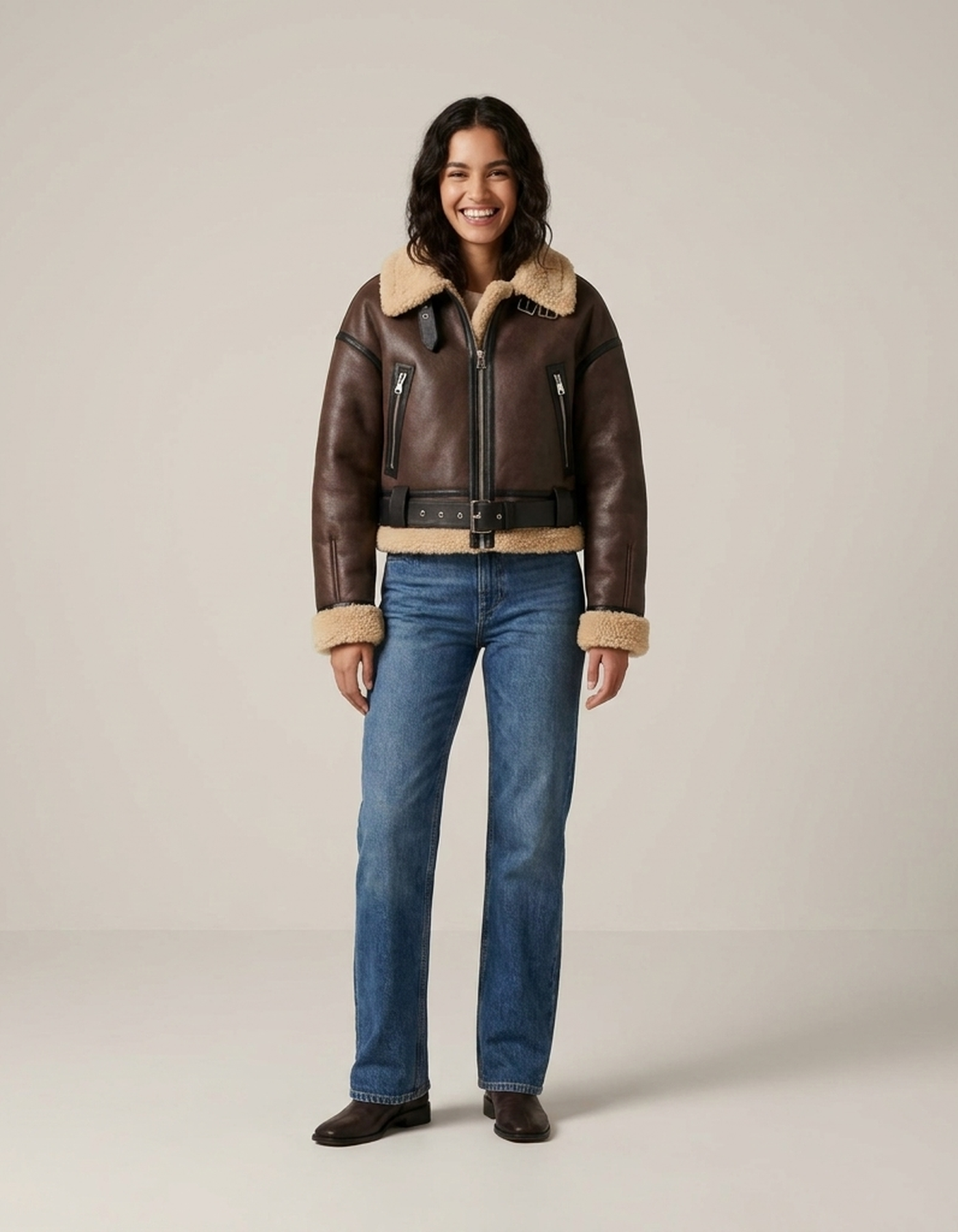 PLUXSTYLE::numise::womens-reversible-bomber-parka::front