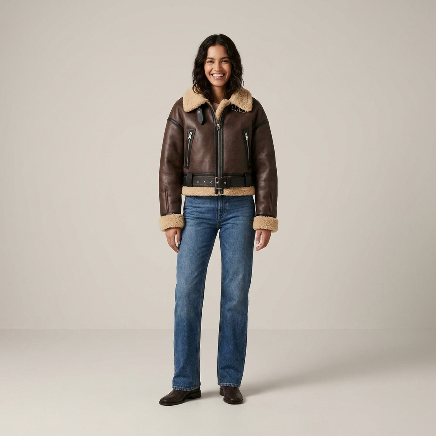 PLUXSTYLE::numise::womens-reversible-bomber-parka::front