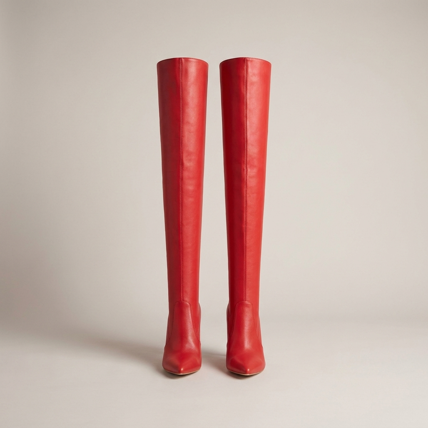 PLUXSTYLE::numise::pointed-toe-stiletto-over-the-knee-boots::pack-red