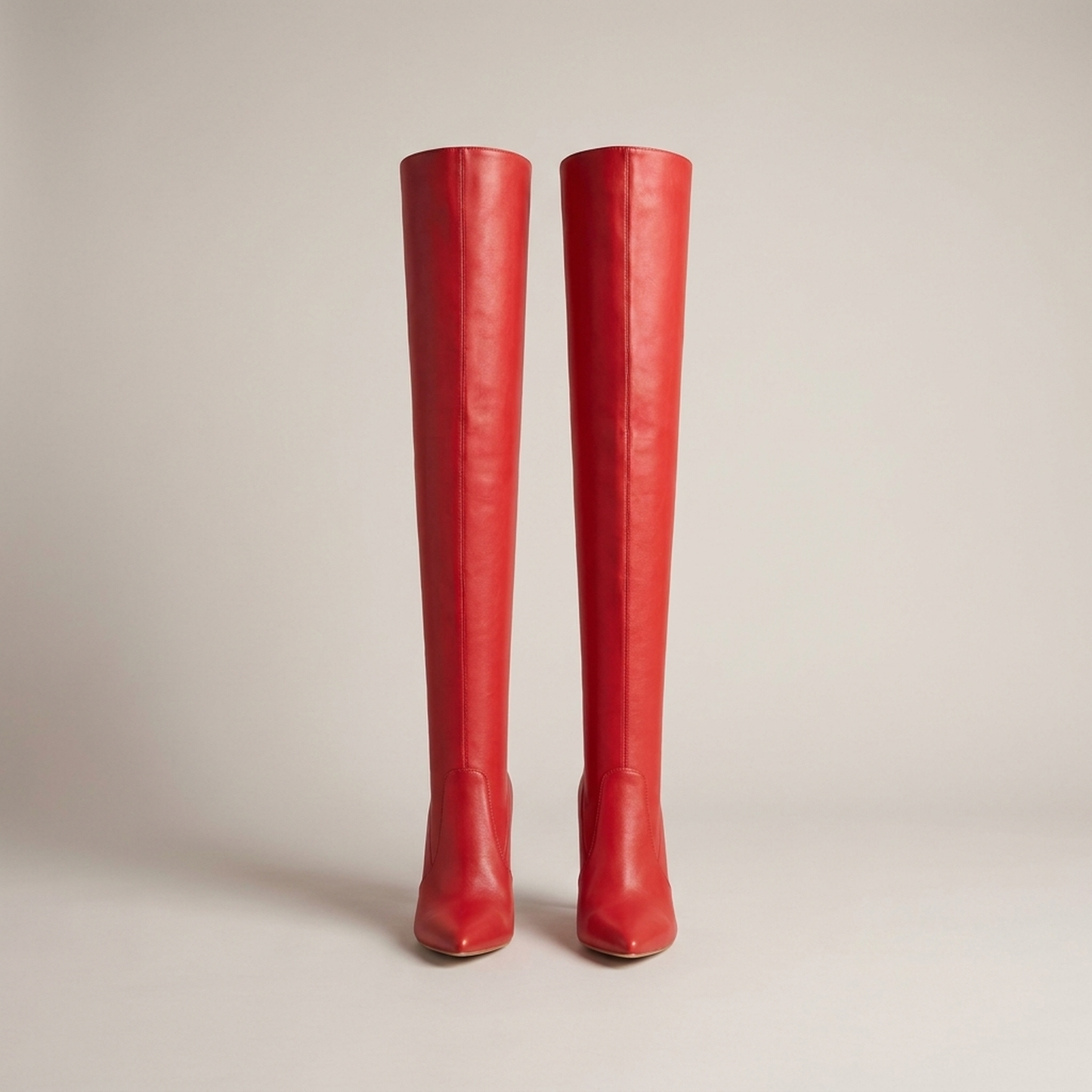 PLUXSTYLE::numise::pointed-toe-stiletto-over-the-knee-boots::pack-red