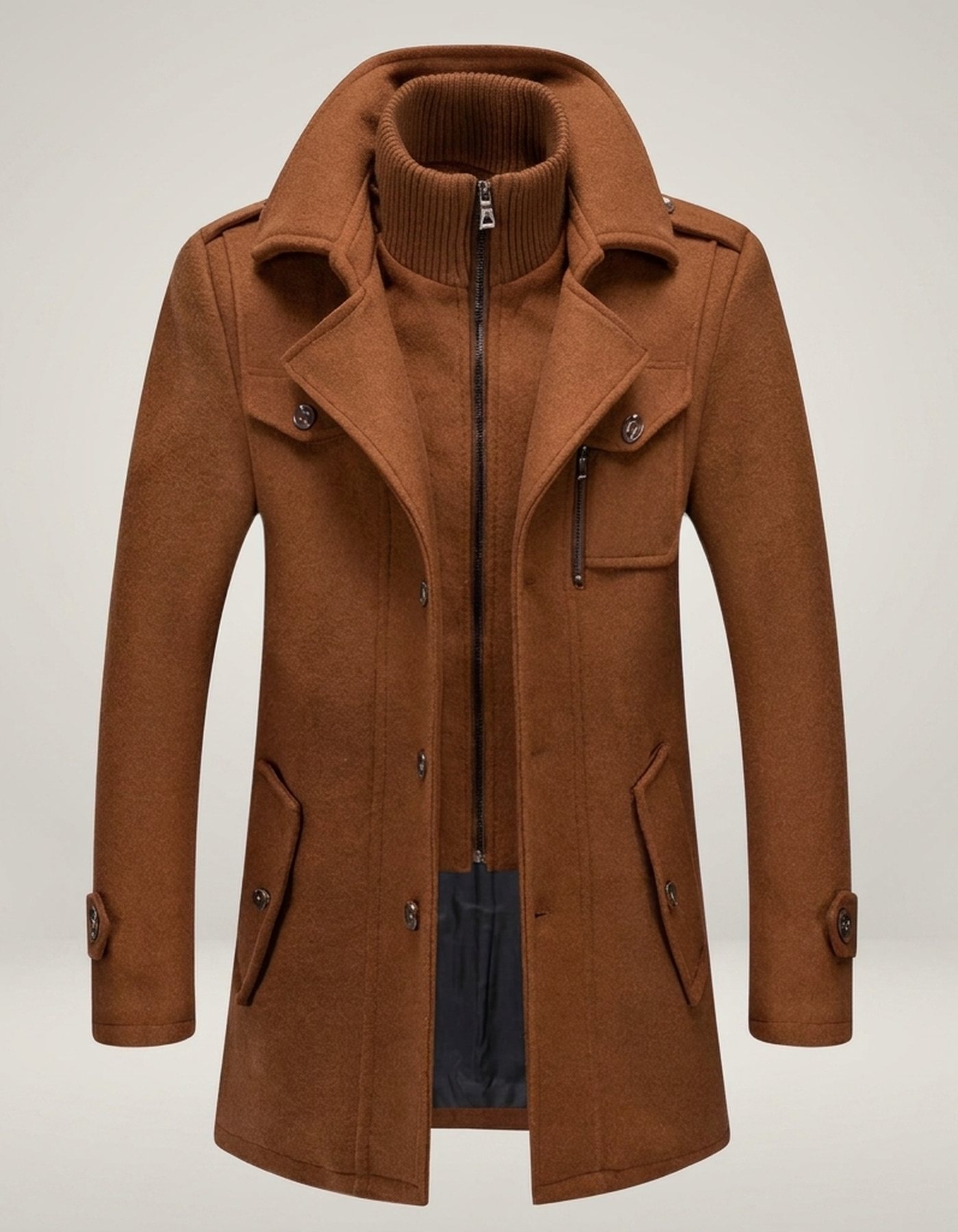 PLUXSTYLE::numise::mens-2-in-1-winter-parka::pack-khaki
