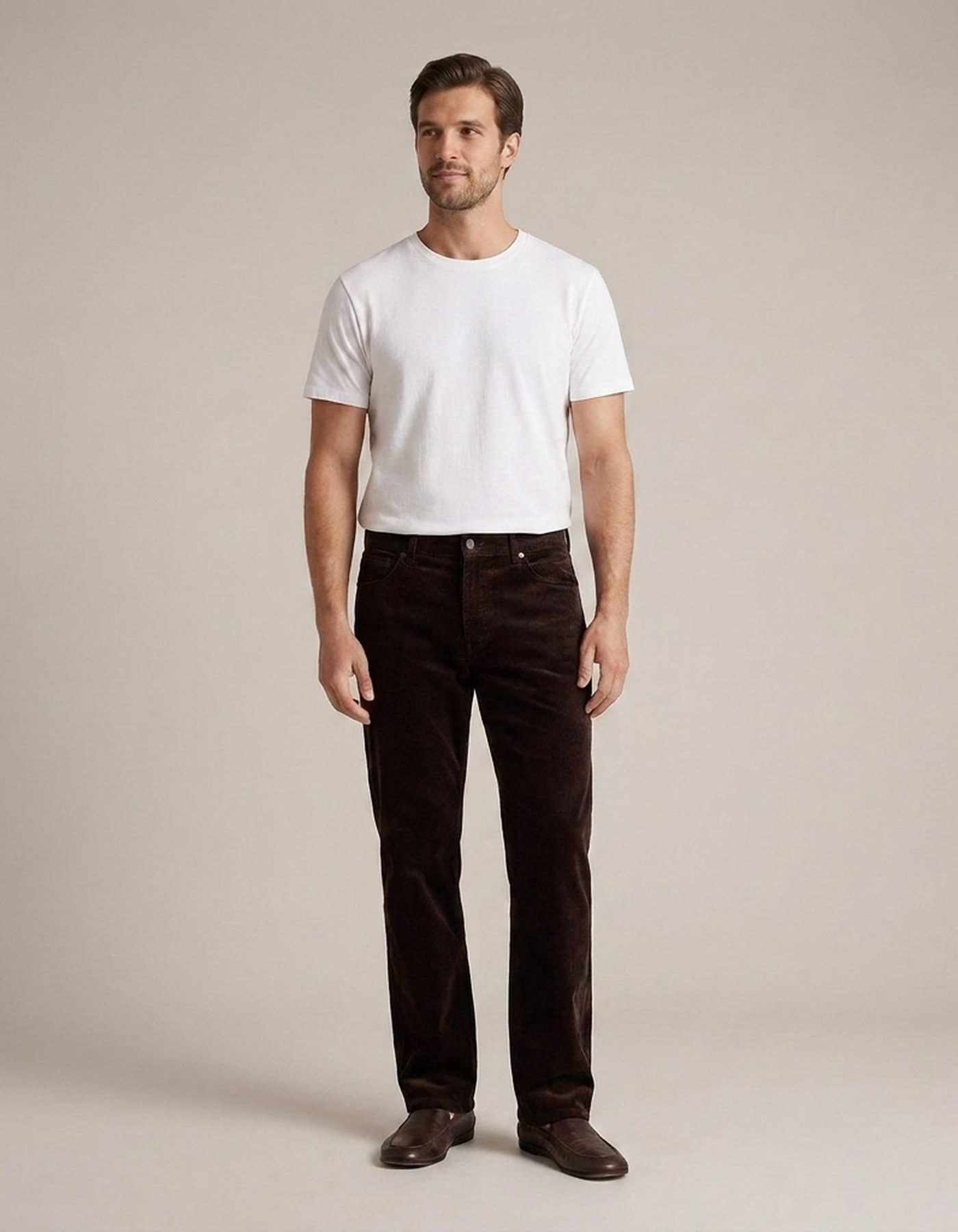 PLUXSTYLE::numise::andy-straight-cut-pants::front