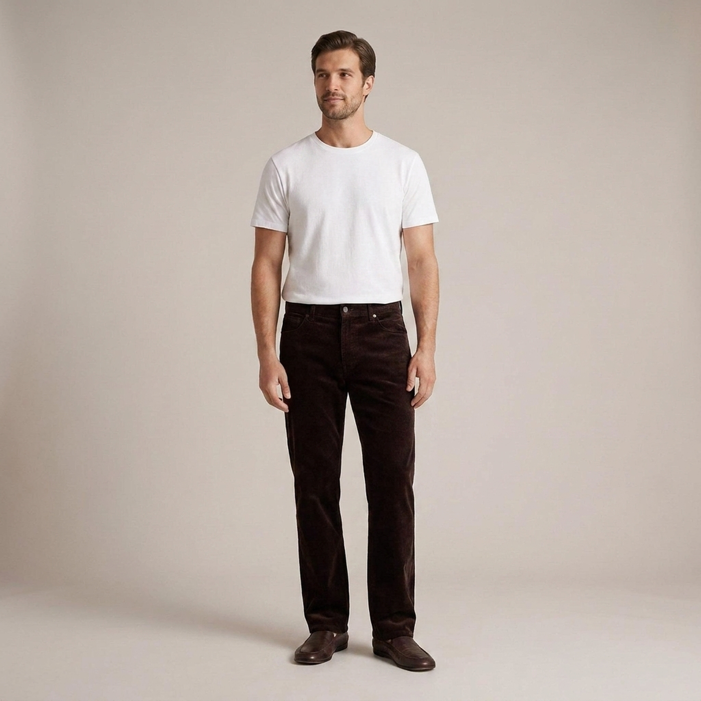 PLUXSTYLE::numise::andy-straight-cut-pants::front