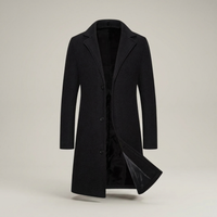 PLUXSTYLE::numise::mens-tailored-longline-parka::pack-black