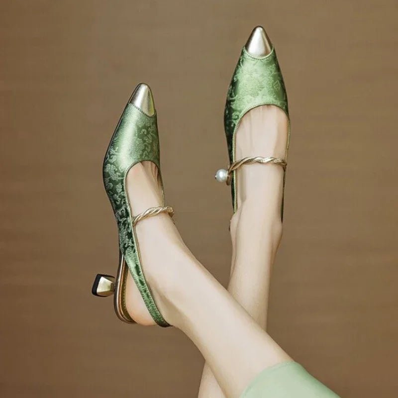PLUXSTYLE::numise::amelie-pearl-strap-slingback-pumps::lifestyle-keep-2