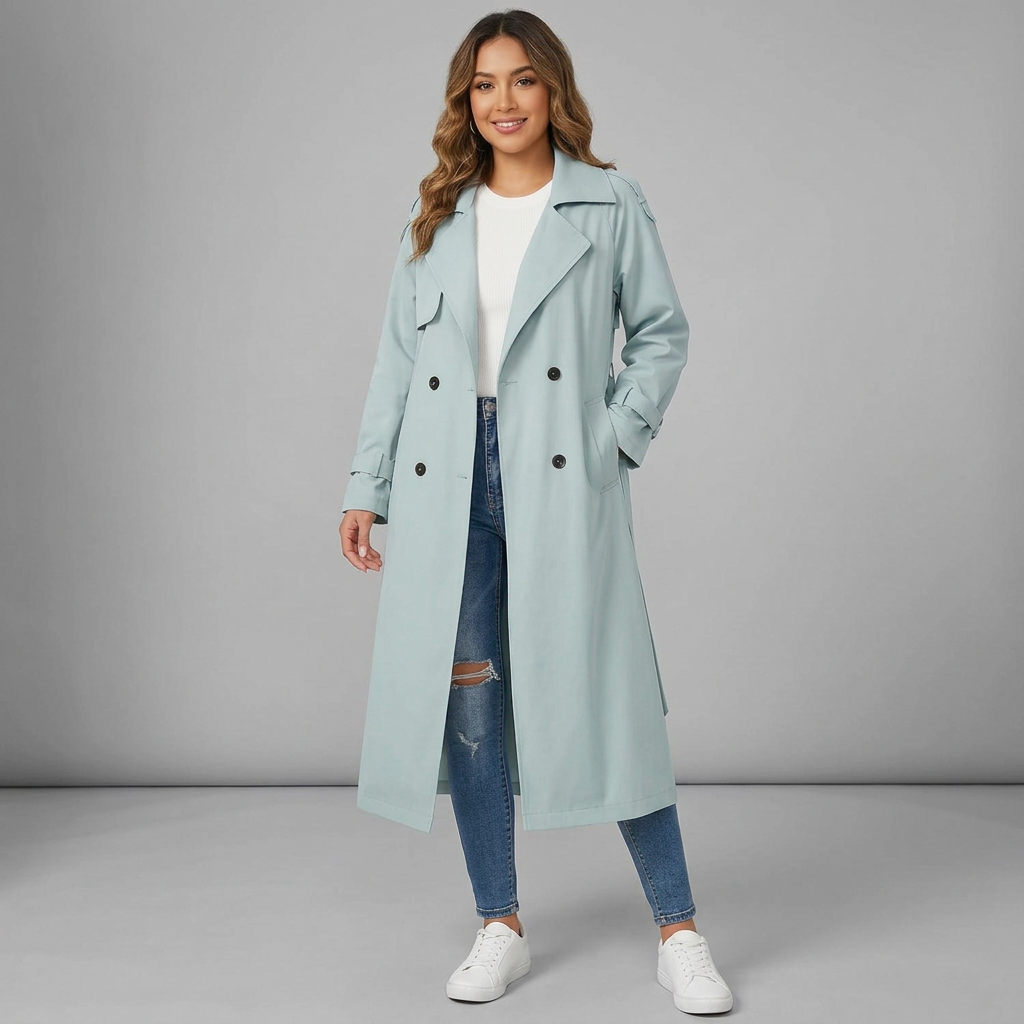 Longline Classic Trench Coat