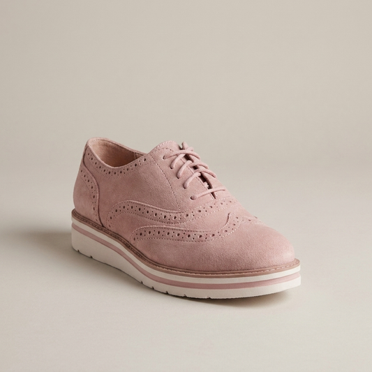 PLUXSTYLE::numise::wingtip-platform-oxford-shoes::closeup-hero