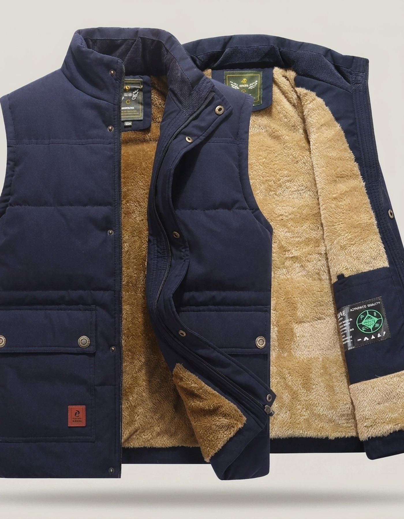 PLUXSTYLE::numise::mens-lightweight-everyday-vest::pack-blue