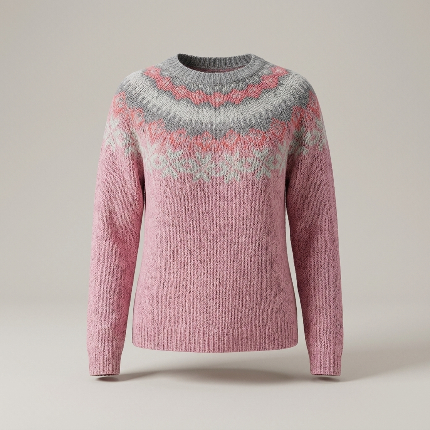 PLUXSTYLE::numise::evelina-relaxed-fit-sweater::pack-pink