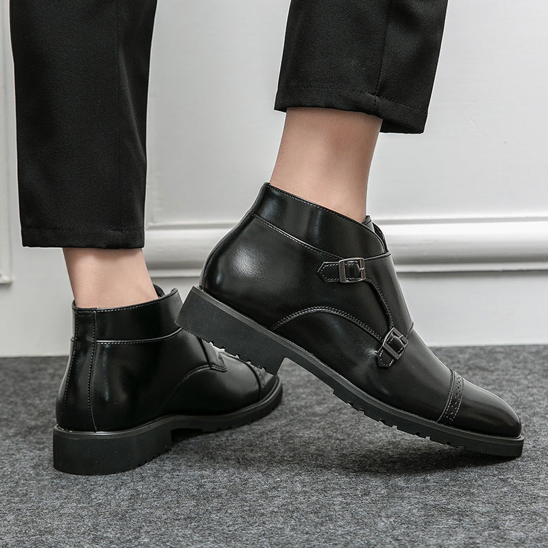 PLUXSTYLE::numise::mens-double-monk-ankle-boots::lifestyle-keep-2
