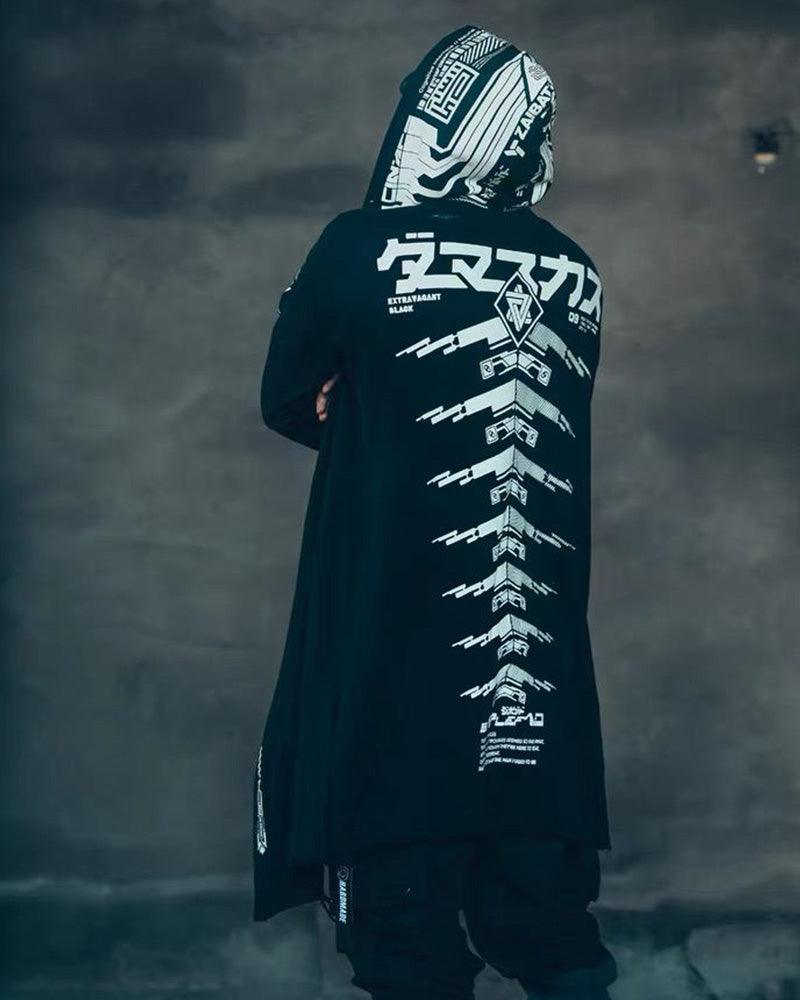 PLUXSTYLE::numise::futurist-longline-parka::lifestyle-keep-1