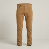 PLUXSTYLE::numise::mens-slim-straight-leg-pants::pack-khaki