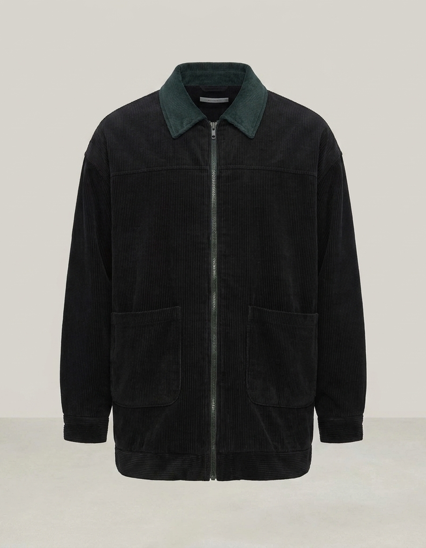 PLUXSTYLE::numise::mens-relaxed-bomber-parka::pack-black