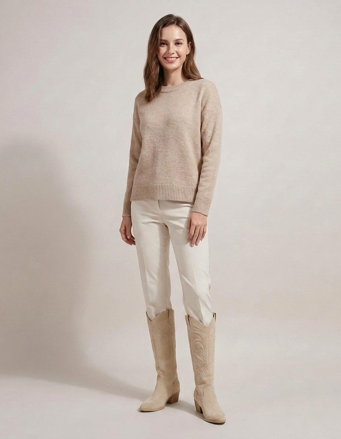 PLUXSTYLE::numise::embroidered-knee-high-western-boots::zoom-out