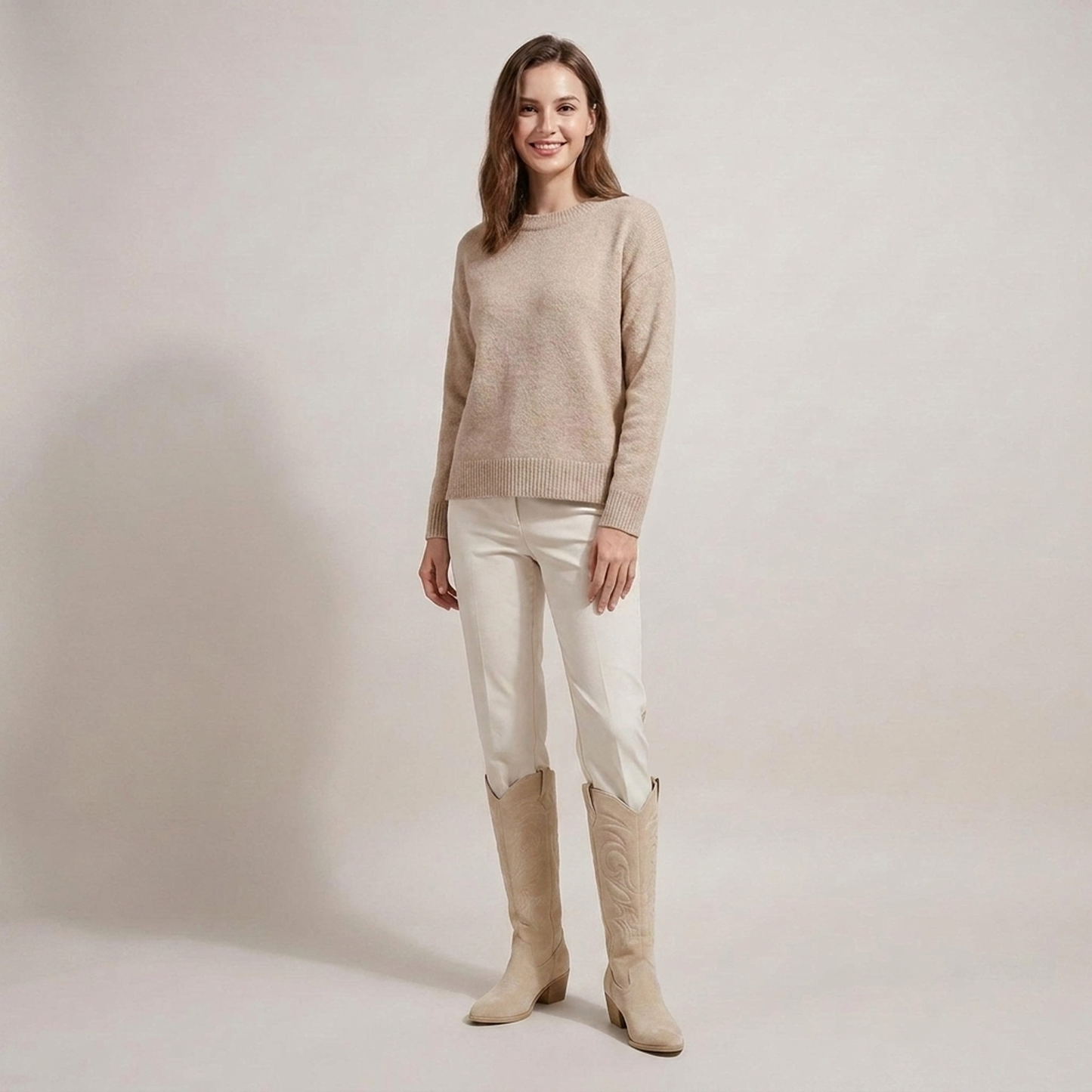 PLUXSTYLE::numise::embroidered-knee-high-western-boots::zoom-out