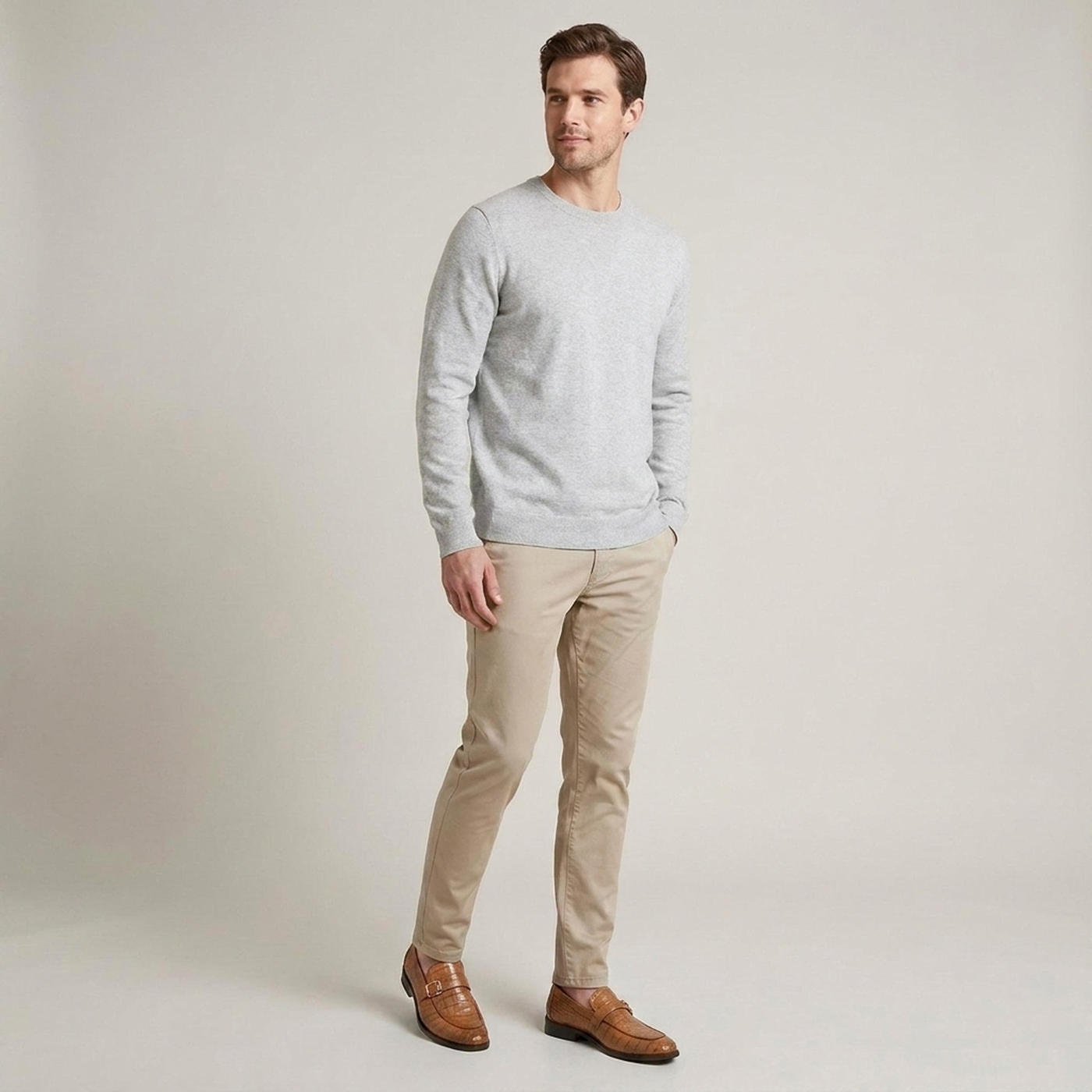 PLUXSTYLE::numise::mens-buckle-comfort-loafers::zoom-out