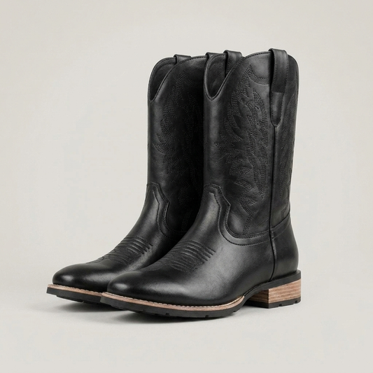 PLUXSTYLE::numise::mens-high-top-chelsea-boots::closeup-detail