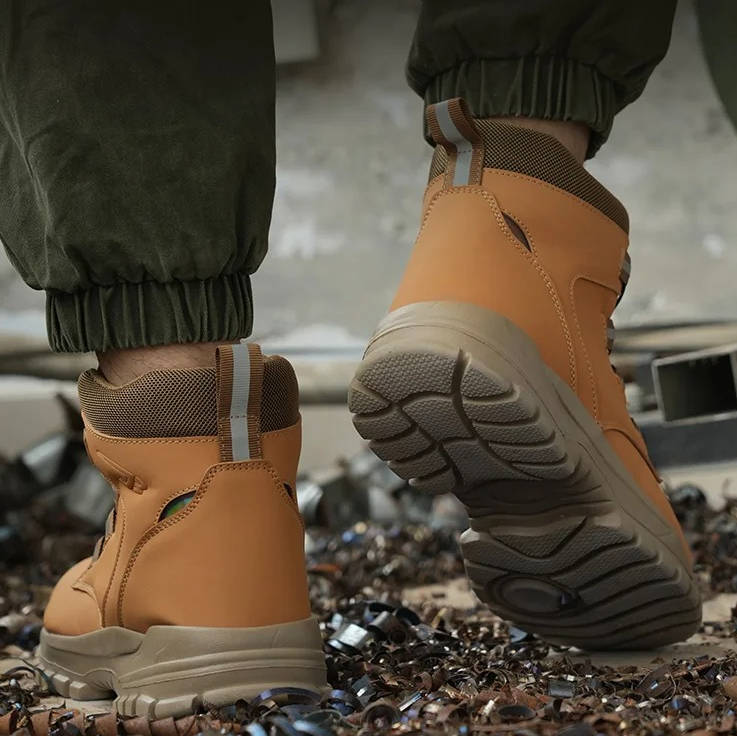 PLUXSTYLE::numise::mens-quick-lock-steel-toe-work-boots::lifestyle-keep-2