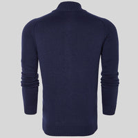 Langarm-Pullover mit Doppelreißverschluss