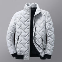 Men’s Geometric Zip-Up Jacket