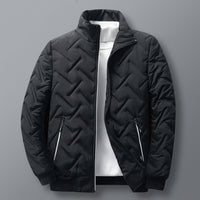 Men’s Geometric Zip-Up Jacket