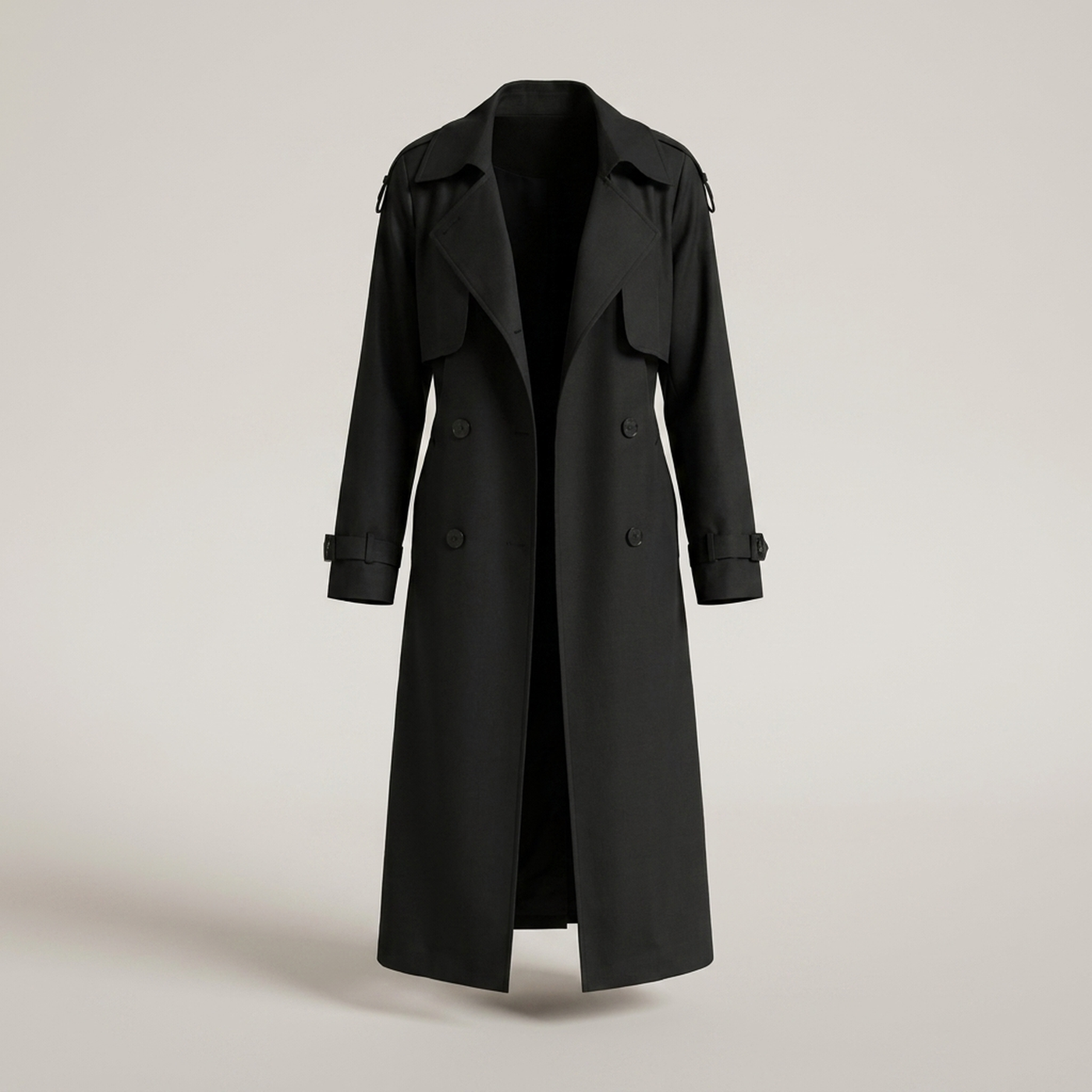 PLUXSTYLE::numise::relaxed-belted-parka::pack-black