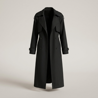 PLUXSTYLE::numise::relaxed-belted-parka::pack-black