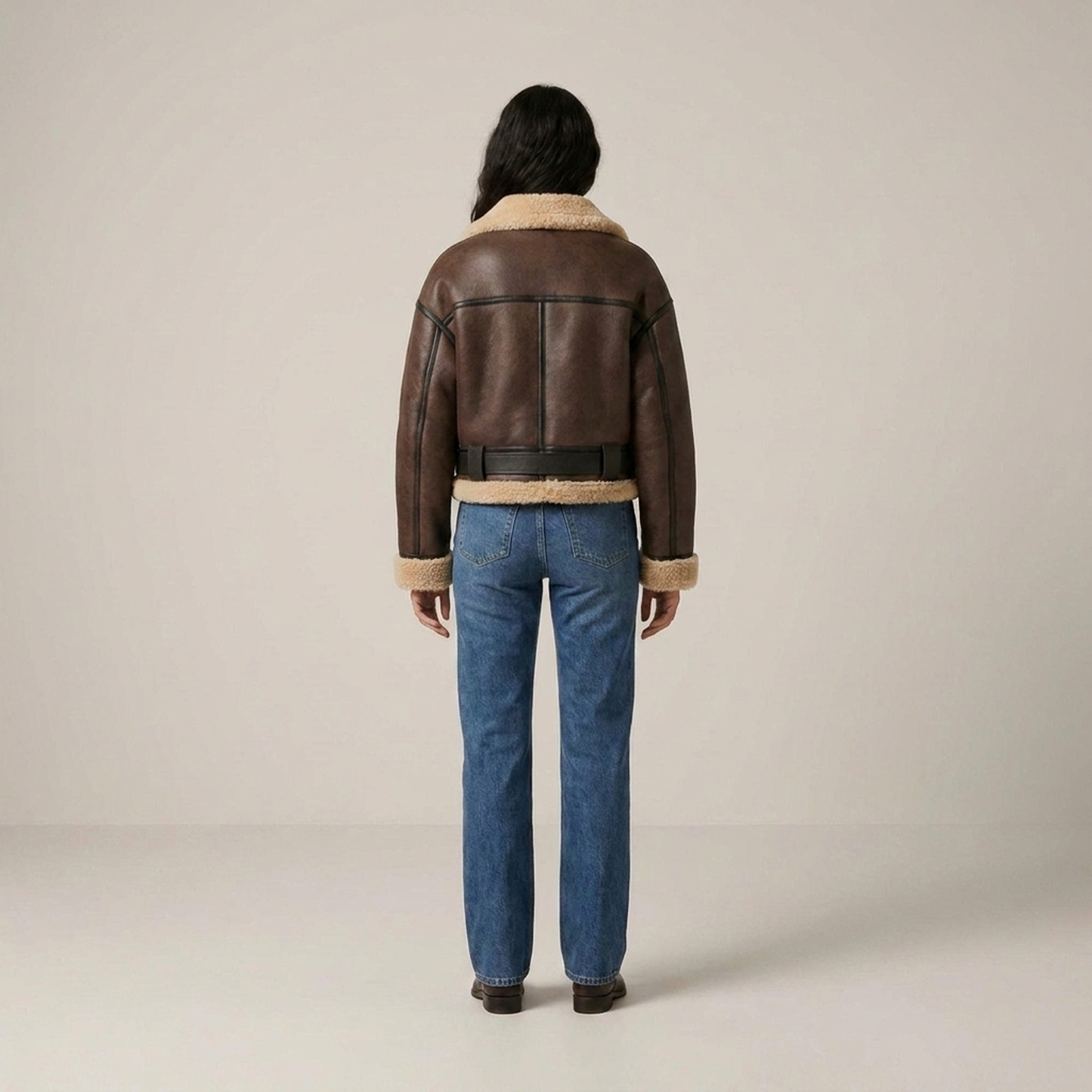 PLUXSTYLE::numise::womens-reversible-bomber-parka::back