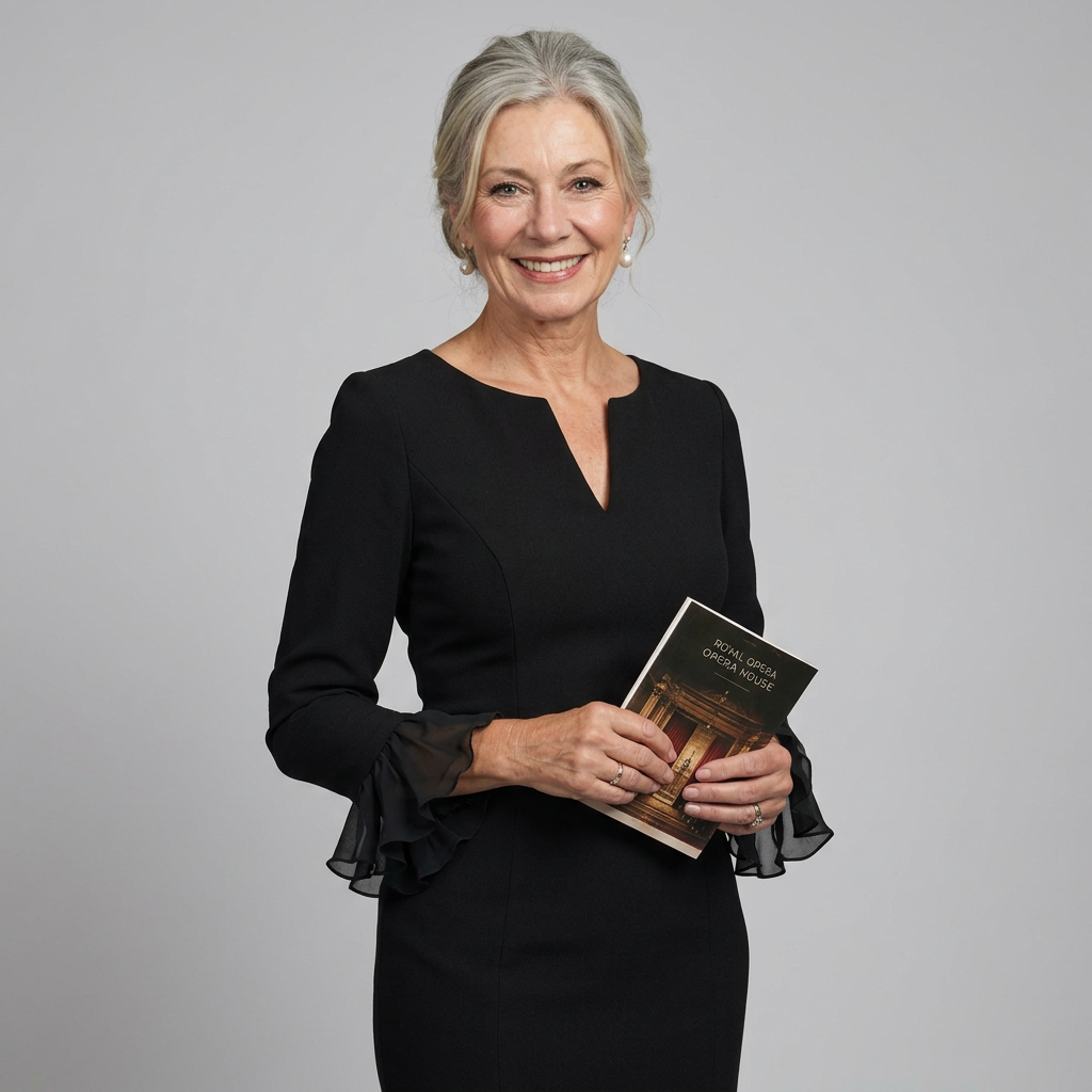 Mini-Kleid mit V-Ausschnitt und Rüschensaum